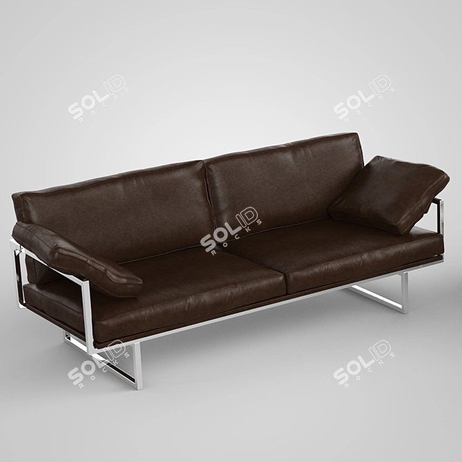 Luxurious Ghyczy GP01 Sofa 3D model image 1