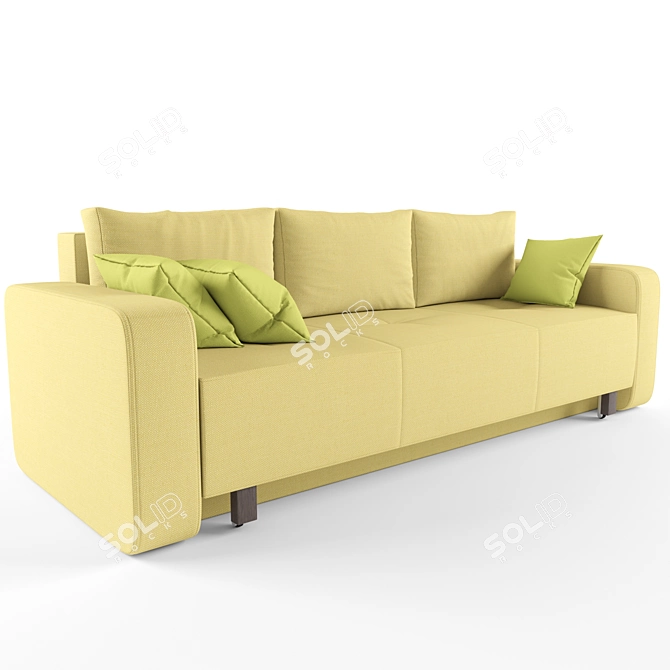 Ukrainian Gagarin Astra Sofa 3D model image 2