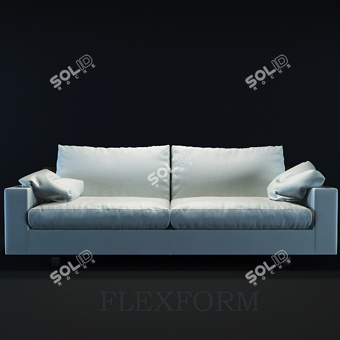 Patrik Flexform: Ultimate Comfort and Style 3D model image 1