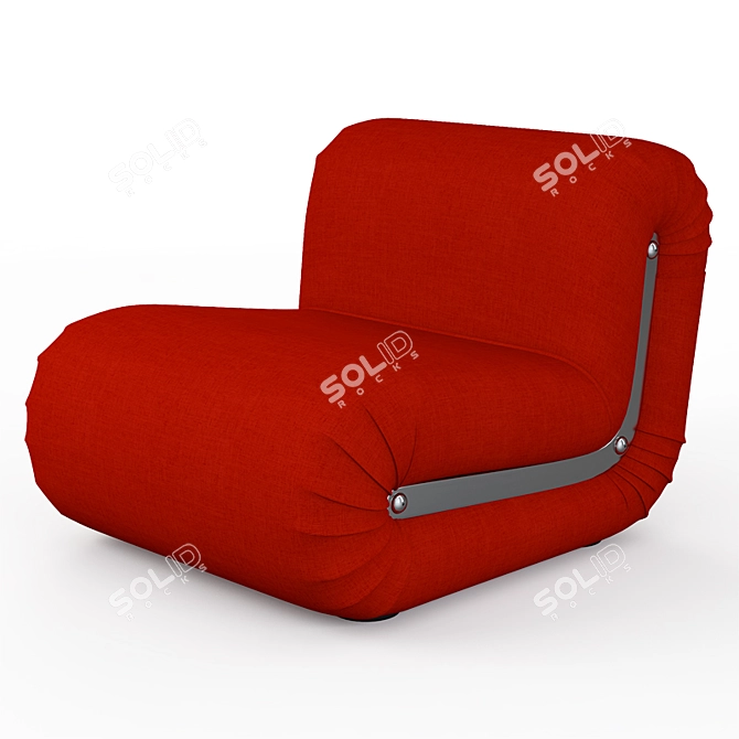 Modern Lounge Chair 3D model image 1