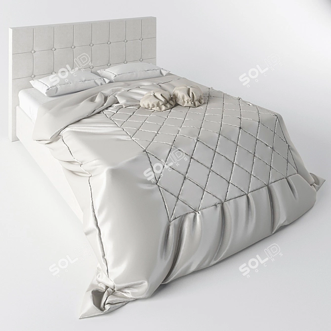 Dreamland Tokyo Bed 3D model image 1