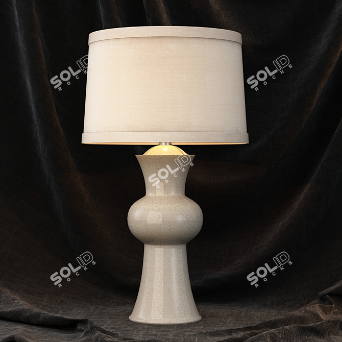 Sophisticated Gramercy Gordon Lamp 3D model image 1