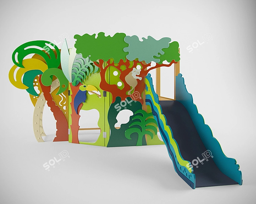 Playful Adventure: Children's System 3D model image 1