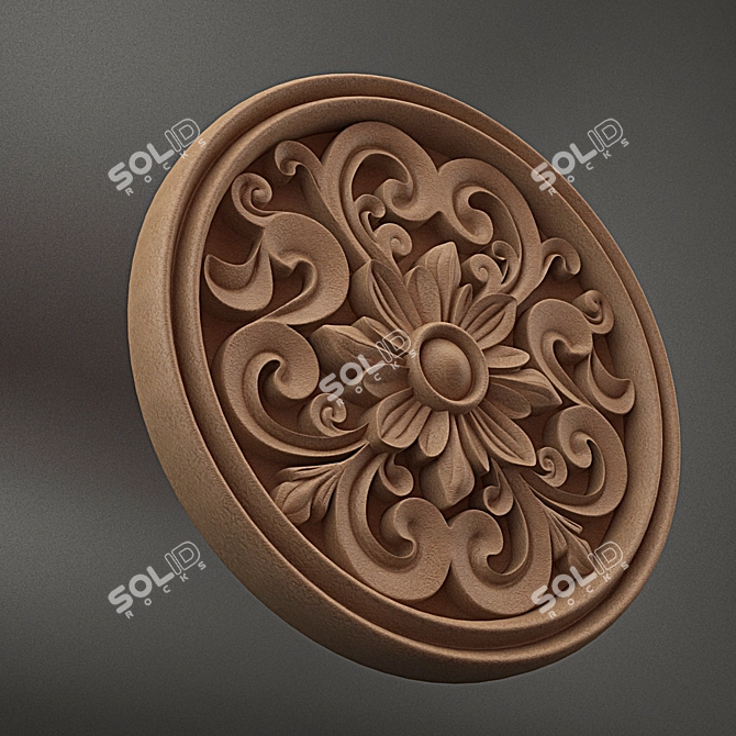 Low Poly Stone Carving 3D model image 1