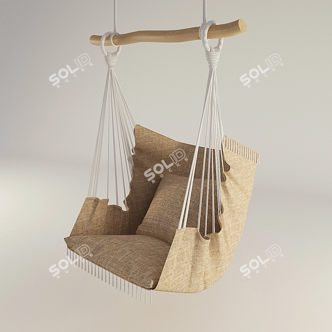 Swing Chair 3D model image 1