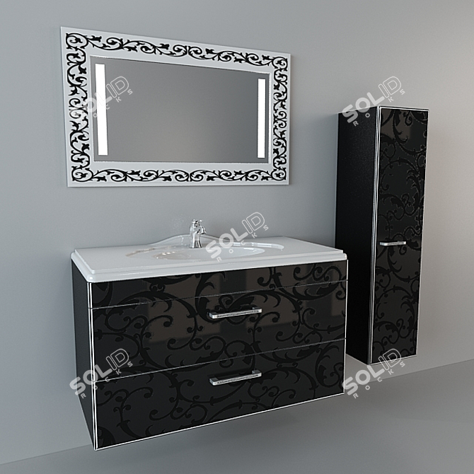 

"Bath Oasis: Modern & Functional Furniture"

 "Relax & Organize: Stylish Bath Furniture"

 "Bathroom Bliss: Elegant 3D model image 1