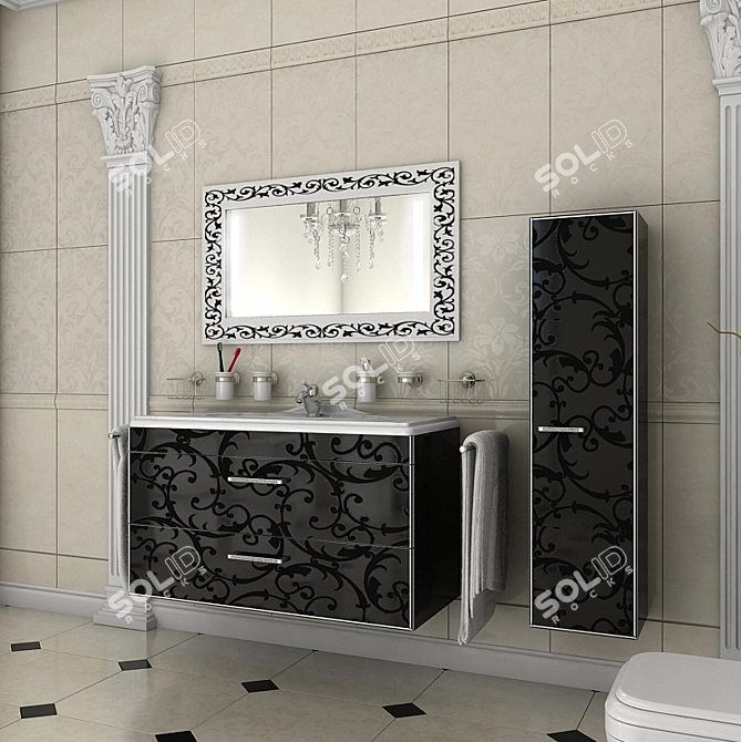 

"Bath Oasis: Modern & Functional Furniture"

 "Relax & Organize: Stylish Bath Furniture"

 "Bathroom Bliss: Elegant 3D model image 3