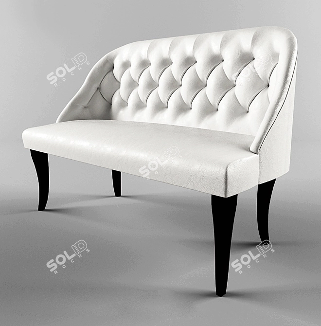 Elevate Your Space with Merano Sofa 3D model image 1