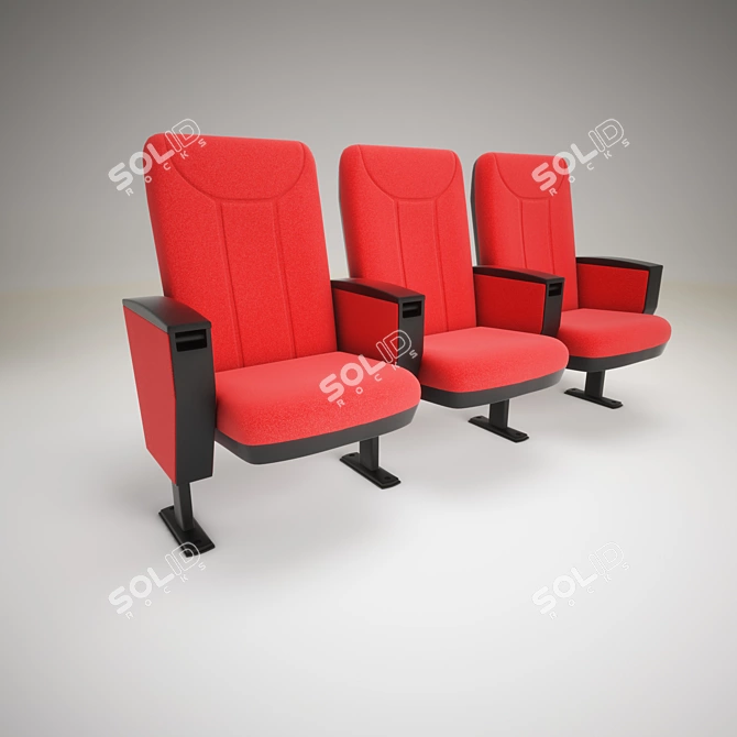 Elevate Your Comfort: Cinema Chair 3D model image 1