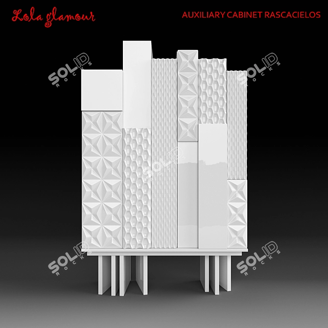 Lola Glamour - Skyscraper Auxiliary Cabinet 3D model image 1