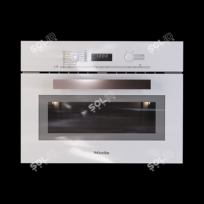 Miele Built-in Microwave & Oven 3D model image 3