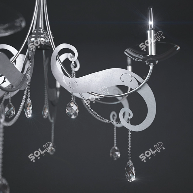 Opera Argentino Chandelier: MASCA Elegance 3D model image 2