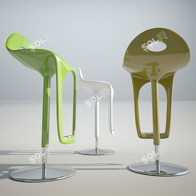ErgoFlex Chairs 3D model image 2