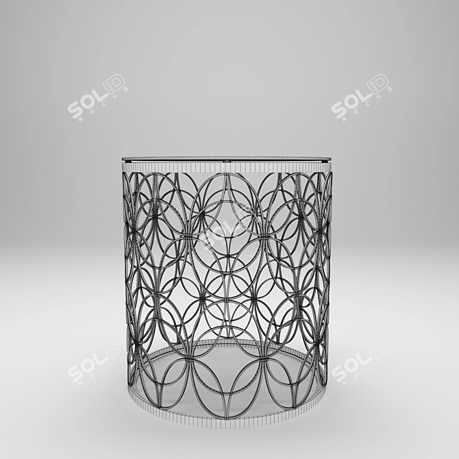 Luxury Nella Vitrina Coffee Table 3D model image 3