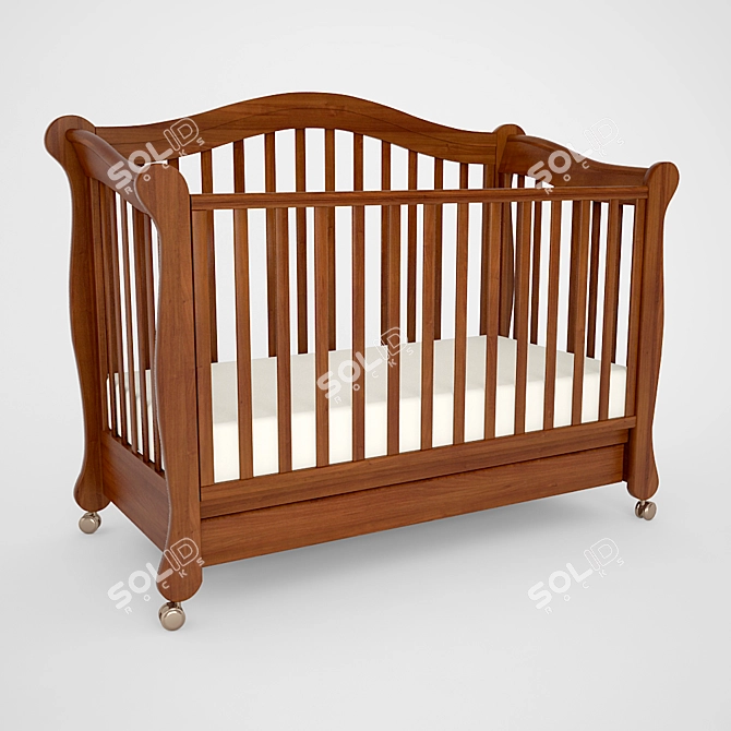 My Baby Cherry Cot 3D model image 1