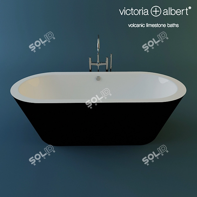 Luxury Bath Valley3270: Ultimate Relaxation 3D model image 2