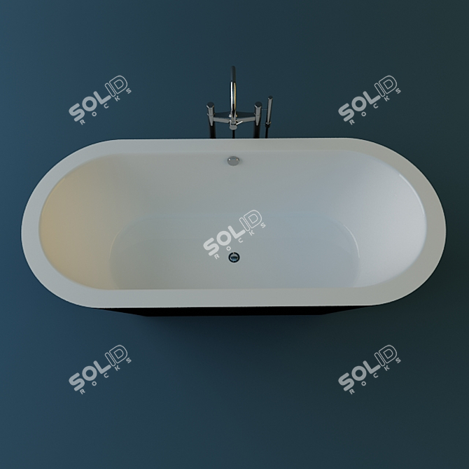 Luxury Bath Valley3270: Ultimate Relaxation 3D model image 3