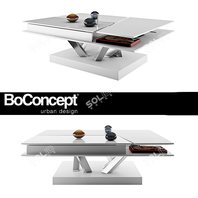 BoConcept Barcelona Coffee Table 3D model image 1