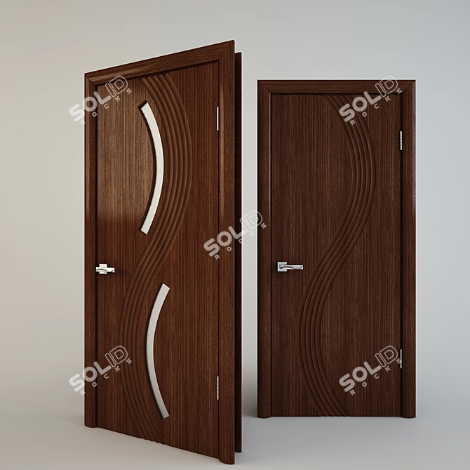 Dyuna2 Door Collection: Stylish and Durable 3D model image 3