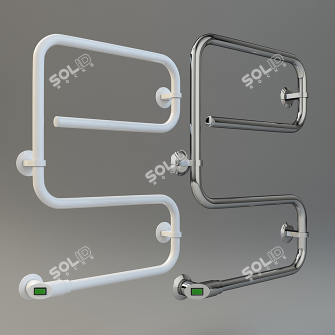 PAX-TR 65 Electric Towel Rack 3D model image 1