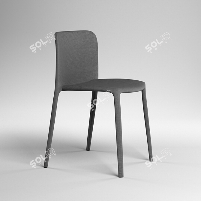 Modern Chair Regina by Tonin Casa 3D model image 1