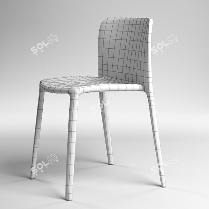 Modern Chair Regina by Tonin Casa 3D model image 2