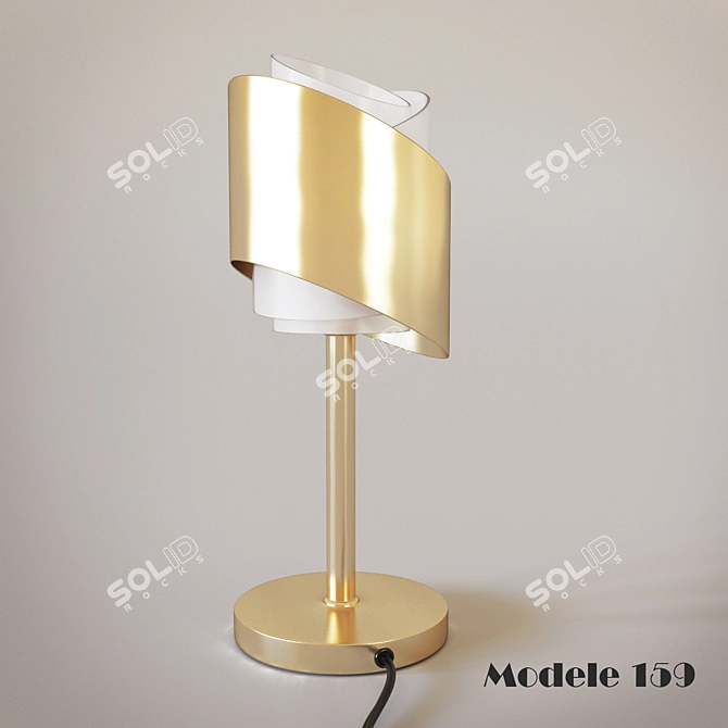 Jean Perzel 159: Timeless Elegance 3D model image 1