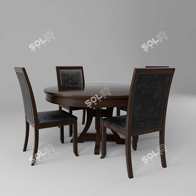 Avalon Furniture Set 3D model image 2