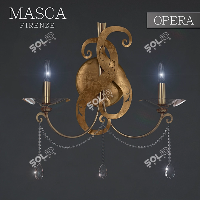 Elegant Argentino Antico Opera 3D model image 1