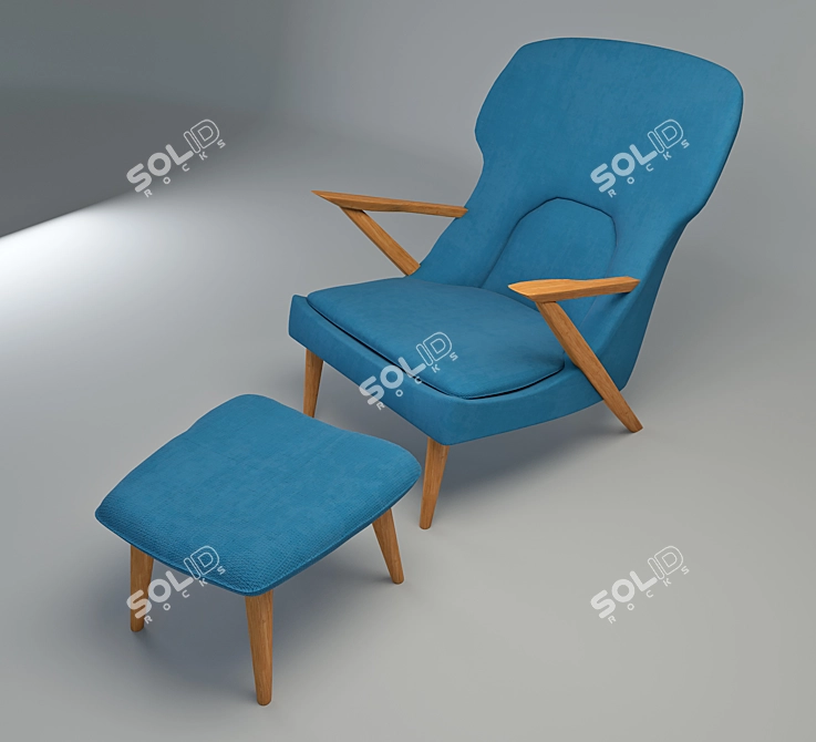 CosmoLax Little Bear Armchair 3D model image 2