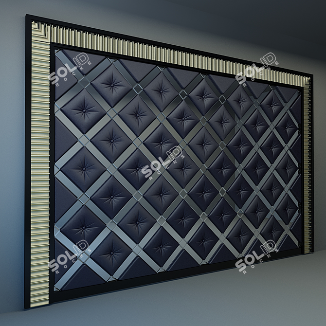 Capito Decor Panels: Two Stunning Species 3D model image 1