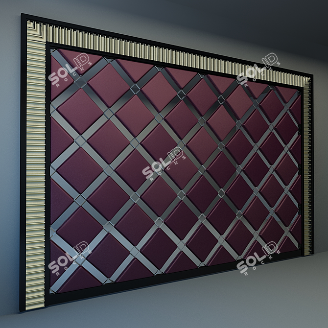 Capito Decor Panels: Two Stunning Species 3D model image 2