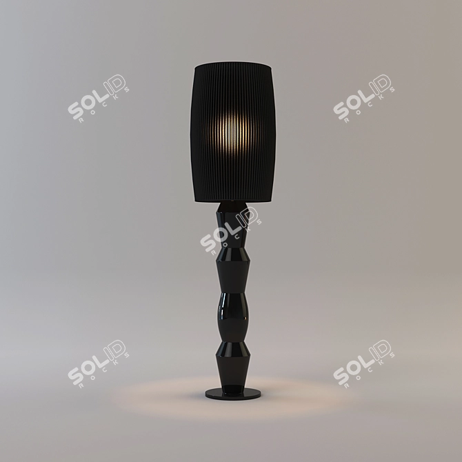 Elegant Table Lamp by Nella Vitrina 3D model image 2