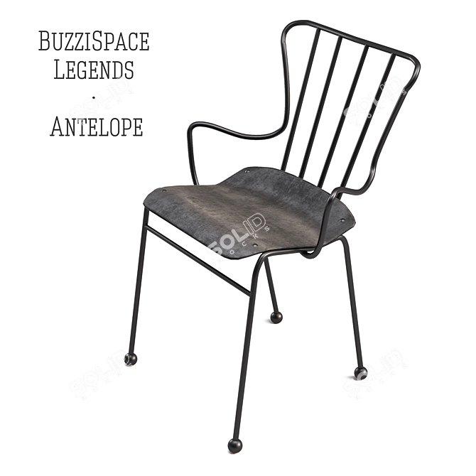 Iconic Design: BuzziSpace Antelope 3D model image 1