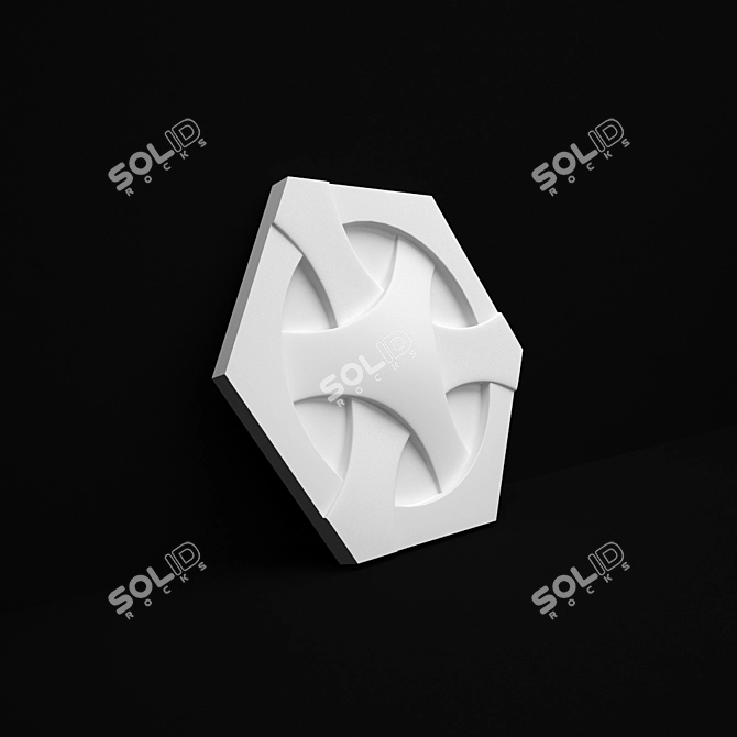 Sculptural 3D Panels - "Future 3D model image 2