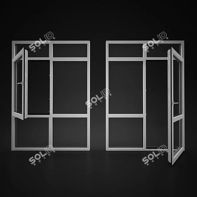 Elvial Aluminium Windows & Doors 3D model image 1