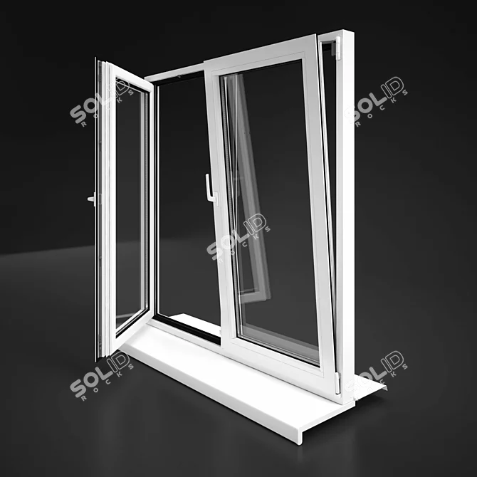 Thermal-resistant Windows by Elvial 3D model image 2