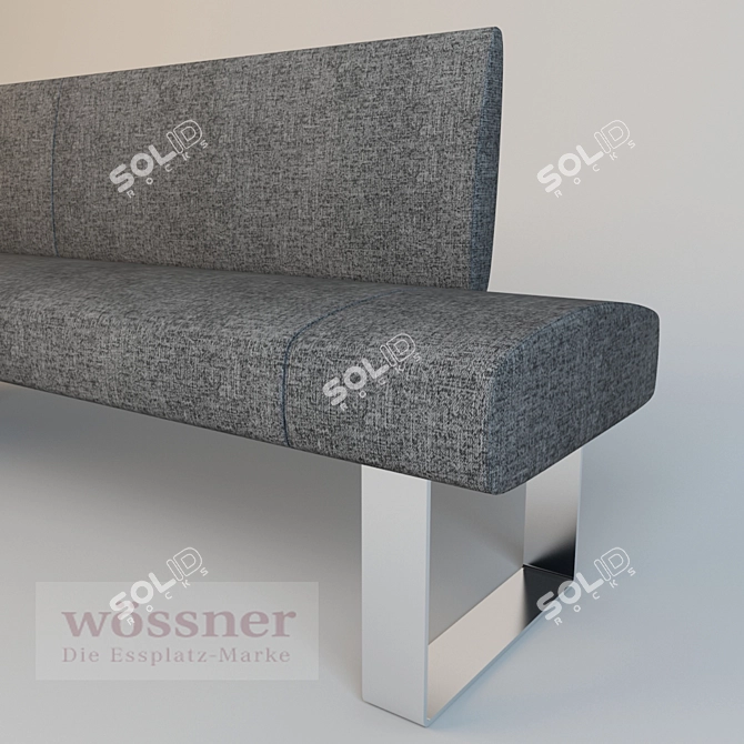 Elegant Kitchen Corner: WOSSNER CATANIA 3D model image 2