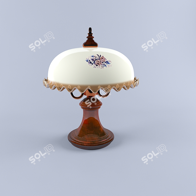 German-Made Blitz Table Lamp 3D model image 1