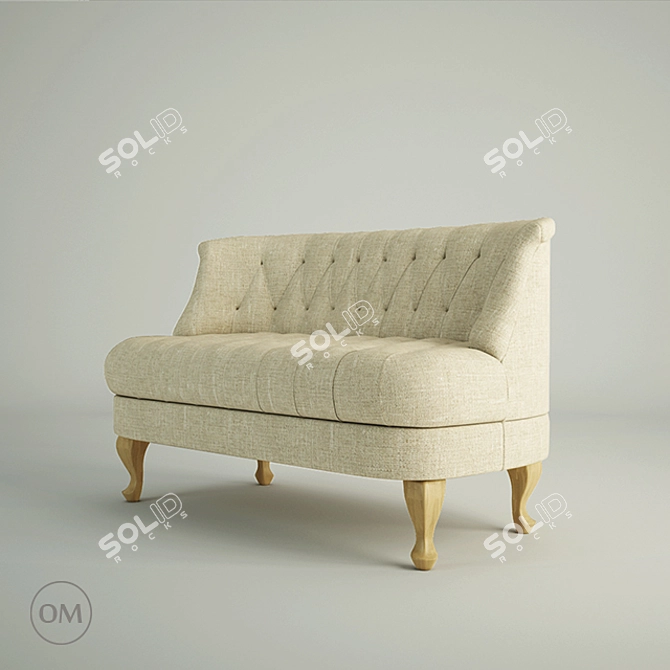 Marko Kraus Olympia Sofa - 2 Seater 3D model image 1