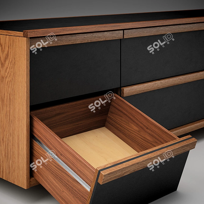 Trumbull Custom Console: NYC Inspired 3D model image 3