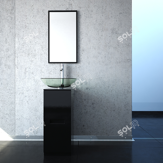 Vissani Vanity Bliss Faucet 3D model image 1