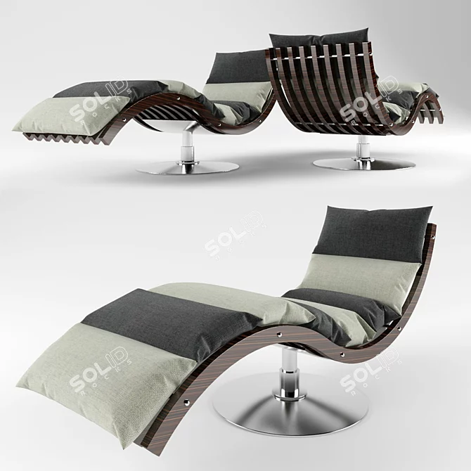 Modern Sofa 3D model image 1