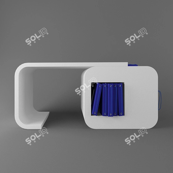 Title: Storage Table for Salon 3D model image 3