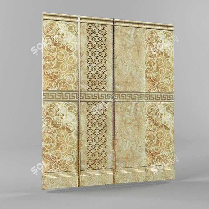 Elegant Flaviker Marmi Preziosi Tiles 3D model image 1