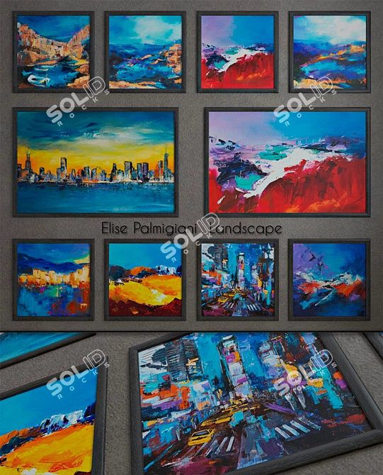 Enchanting Landscapes by Elise 3D model image 1