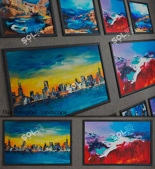 Enchanting Landscapes by Elise 3D model image 2