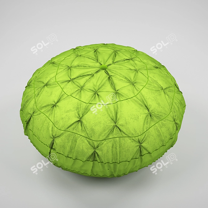 Foldable Ottoman 3D model image 2