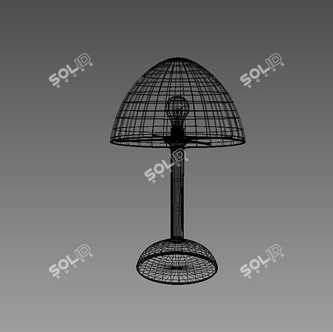 Elegant Odeon Light Fixture 3D model image 2