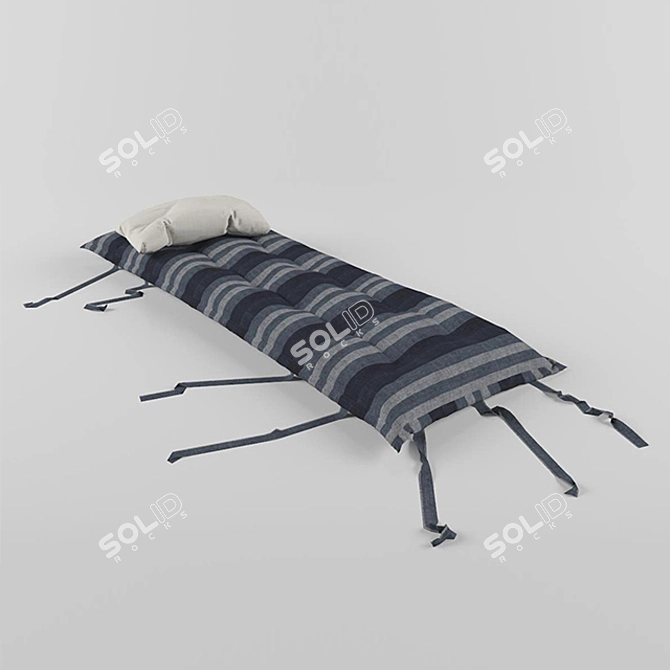 DreamCozy Orthopedic Mattress 3D model image 1